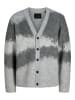 Jack & Jones Strickjacke in Grey Melange