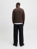 Jack & Jones Gestricktes Polo in Mulch 1