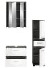 ebuy24 Badmöbelset Blake Weiß 110 x 34 cm