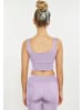 IZIA Damen Crop-Top in Lavendel