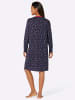 WITT WEIDEN Nachthemd in marine-bedruckt