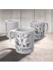 Mr. & Mrs. Panda Kaffeetasse Panda Beste Schwester der Welt mit ... in Grau Pastell