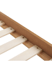 Beliani Doppelbett ISTRES in Braun - (W) 187 x (H) 120 x (L) 205 cm