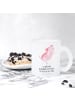 Mr. & Mrs. Panda Tee Tasse Axolotl Tanzen mit Spruch in Transparent