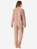 Schiesser Pyjama Selected Premium in terracotta