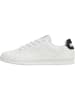 Hummel Hummel Sneaker Low Busan Unisex Erwachsene Atmungsaktiv Leichte Design in WHITE/BLACK