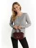 usha BLACK LABEL Damen Henkeltasche in Weinrot