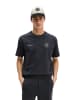 Marc O'Polo MOP Club '67  Football T-Shirt, Heavy Jersey, Oversize in Dark Navy