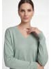 Usha Women Sweater in sage green