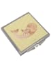 Mr. & Mrs. Panda Handtaschenspiegel quadratisch Robbe Liegen ohn... in Gelb Pastell