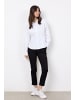 soyaconcept Taillierte Bluse mit klassischem Kragen in White
