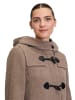 Gil Bret Dufflecoat mit Kapuze in Walnut Melange