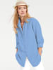 Heine Longbluse in himmelblau