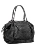 X-ZONE Shopper echt Leder in schwarz
