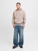 Jack & Jones Kapuzenpullover in Mocha Meringue