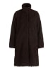 Zero  Wintermantel mit Stehkragen in Chocolate Plum