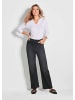GOLDNER Bequeme Jeanshose VERA in schwarz
