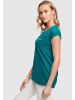 Merchcode Merchcode Damen Ladies Hope Extended Shoulder Tee in teal