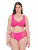 Ulla Popken BH in kräftiges pink
