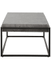 Beliani Couchtisch ALTOS in Grau - (W) 64 x (H) 44 x (L) 104 cm