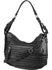 FREDs BRUDER Beuteltasche Riffel Fectors Midi Hobo in Black