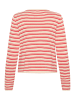 PART TWO Strickjacke PavlinePW Gerade Passform in Red Stripe