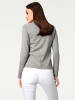 Heine Polopullover in grau-melange