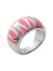 DKNY Ring in Silber/Pink 