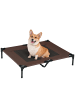 Pawhut Hundeliege Outdoor Kaffee-Braun  92L x 76B x 18H cm