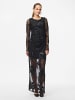 Pieces Maxikleid in Black