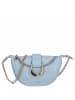 Seidenfelt Sonka - Umhängetasche 19 cm (shy blue/gold) in shy blue/gold