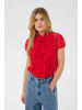 SAINT TROPEZ Langarm - Hemd LiljaSZ Gerade Passform in Chinese Red