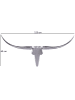 FineBuy Geweih in Silber / Aluminium / 125x10x60