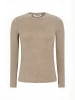 Soft Rebels Top SRRoman in 378 Silver Mink Melange