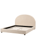Beliani 2-tlg Doppelbett VAUCLUSE in Beige