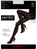 Yenita® Strumpfhose OPAQUE 70 3er Pack in schwarz