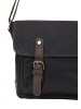 DreiMaster Vintage Men Messenger Bag in Black