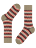 Burlington Socken Signature Stripe in Desert sand