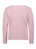 BETTY & CO Strickpullover mit Rundhalsausschnitt in Rose Melange
