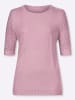 Sieh an! Pullover in rosé