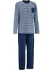 Erwin Müller Single-Jersey Schlafanzug in marine