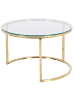 Beliani Couchtisch GRANGE in Gold