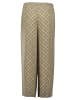 CARTOON Palazzo-Hose mit Gummizug in Grün/Violett