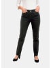 GOLDNER Bequeme Jeansschlupfhose mit Dehnbund in schwarz