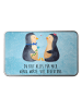 Mr. & Mrs. Panda Kaffeedose Pinguin Pärchen mit Spruch in Eisblau