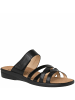Ganter Plateau Sandalen für Damen in Schwarz
