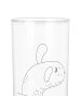 Mr. & Mrs. Panda Wasserglas Kaktus Mama ohne Spruch in Transparent