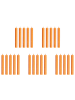 Butlers Butlers Stabkerze RAINBOW 25er-Set in Orange