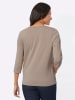 Sieh an! 3/4-Arm-Shirt in sesam-champagner