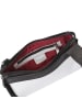 VLD VOi Leather Design Hirsch Umhängetasche Leder 25 cm schwarz-weiss
